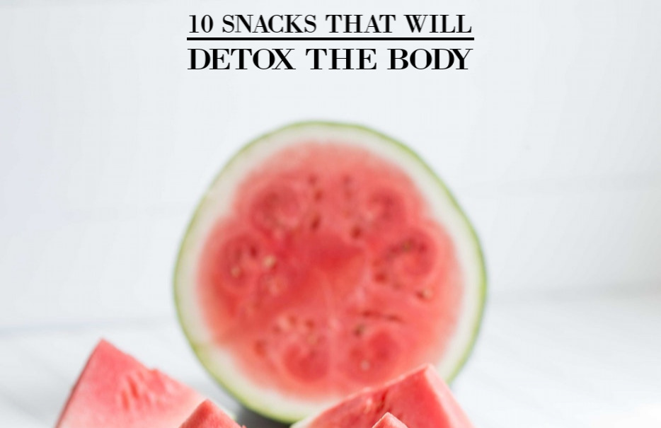 10 Snacks That Will Detox The Body